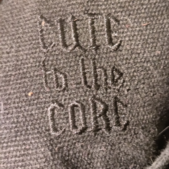 Cute to the Core by YRU Elevation Black High-Top Hot Topic - Picture 3 of 4